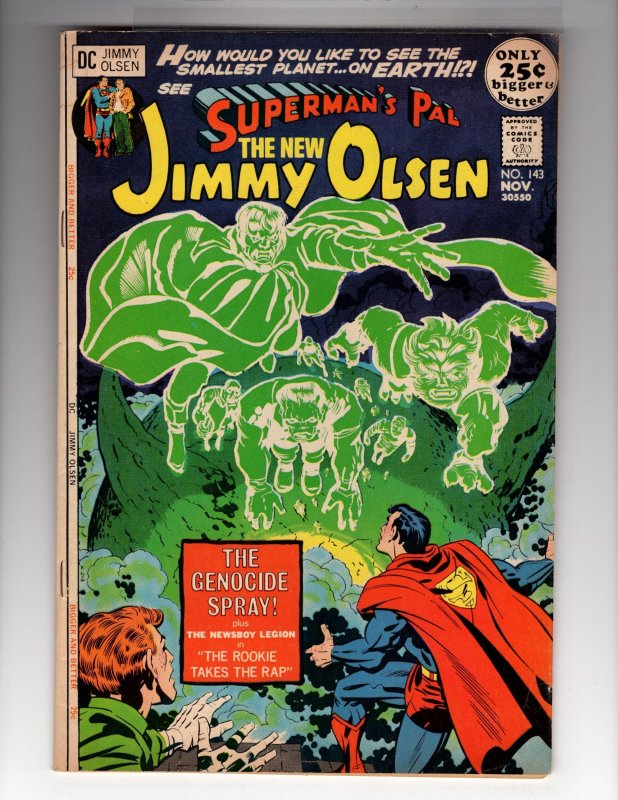 Superman's Pal, Jimmy Olsen #143 (1971) Jack KING Kirby! / HCA3