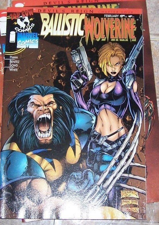 Ballistic / Wolverine #1 (Feb 1997, Top Cow / Marvel) devils reign chapter 4