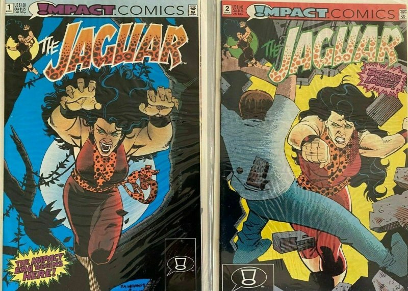 The jaguar set:#1-2 8.5 VF+ (1991)