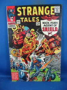 STRANGE TALES 142 F VF  DR STRANGE 1966 MARVEL KIRBY