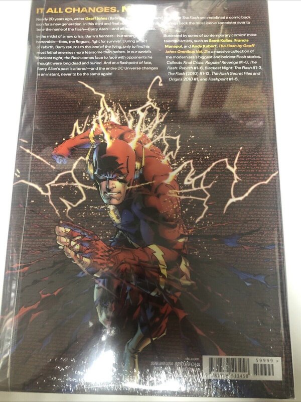 The Flash (2024)  Vol # 3 Omnibus • DC Comics • Geoff Johns • Andy Kubert •Speed