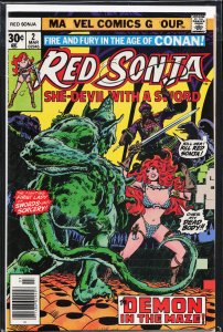 Red Sonja #2 (1977) Red Sonja