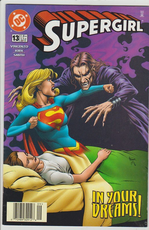 SUPERGIRL #13 - DC COMIC - SUPERMAN FAMILY - 1997 - BAGGED AND BOARDED