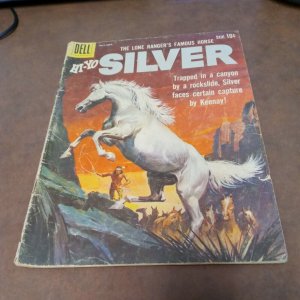 Lone Rangers Famous Horse Hi-Yo Silver-#35 1960-Dell-painted cover western