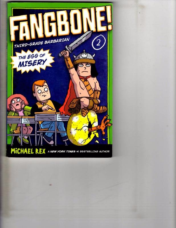 Fangbone # 2 The Egg Of Misery Putnam Comic Book Graphic Novel Michael Rex J163