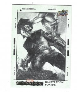 2022 Marvel Beginnings Vol 2 Series 1 Illustration Boards #IB-2 Red Skull