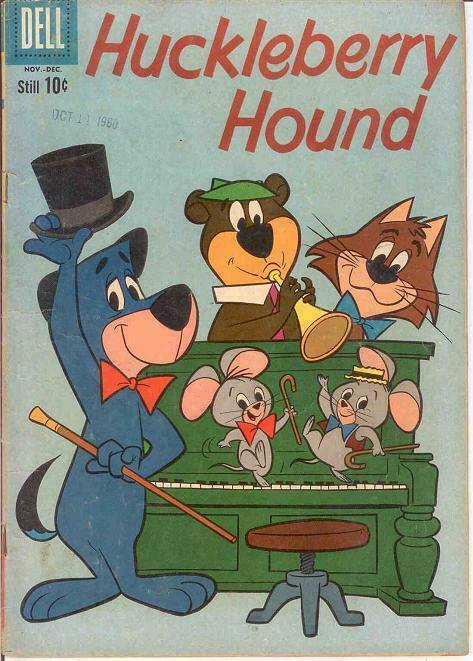 HUCKLEBERRY HOUND (1959-1970 DELL/GK) 8 GOOD COMICS BOOK