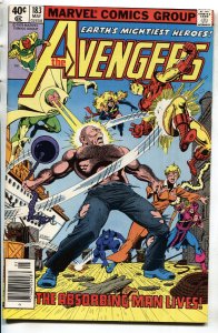 AVENGERS #183-Ms. Marvel Carol Danvers joins-Marvel comic book