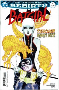Batgirl #4 (2016 v5) VF+ Reserved essentialxkr1s