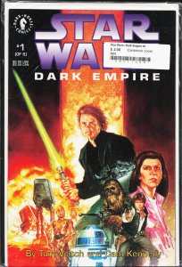 Star Wars: Dark Empire #1 (1991) Luke Skywalker