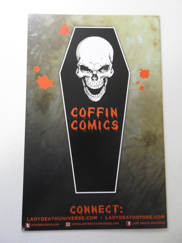 Lady Death: Merciless Onslaught Zombie Lady Nice (2017) NM ! Signed no cert