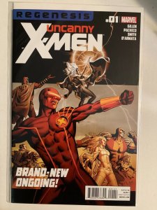 UNCANNY X-MEN #1 MARVEL COMICS 2012 - FIRST PRINT COVER A  