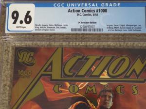 Action Comics #1000 - DC Boutique Edition - CGC 9.6