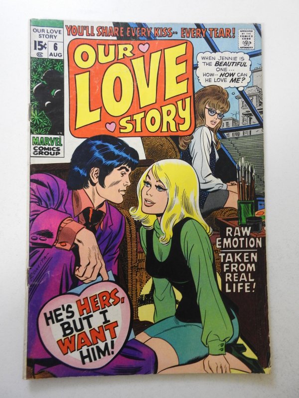 Our Love Story #6 (1970) VG Condition