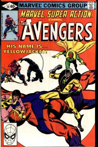 Marvel Super Action #20 Direct Edition (1980) The Avengers