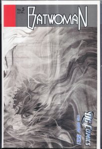 Batwoman 5 (variant wraparound sketch cover)