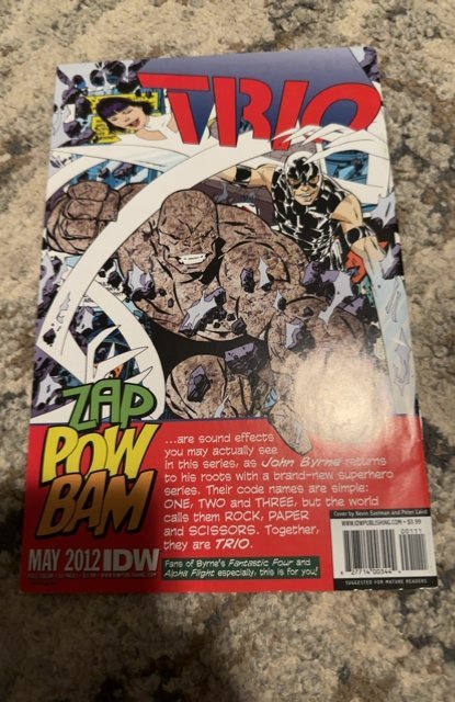 Teenage Mutant Ninja Turtles #1 Color Classics Cover 2012 see description