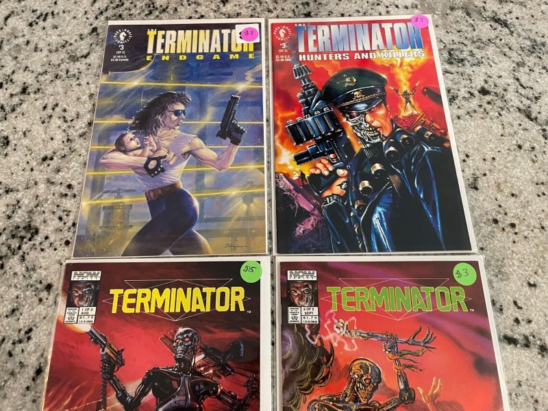 4 Terminator Now Comic Books # 1 2 + Endgame 3 + Hunters Killers 3 NM 28 J801 