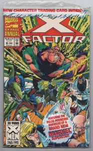 X-Factor Annual #8 Open Bag with Trading Card | 1st Charon (Marvel, 1993) FN