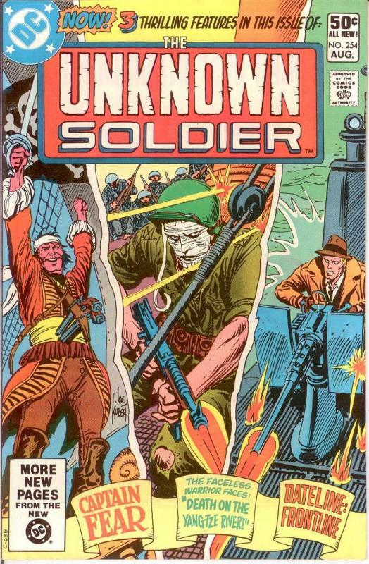 UNKNOWN SOLDIER 254 VF-NM Aug. 1981 COMICS BOOK