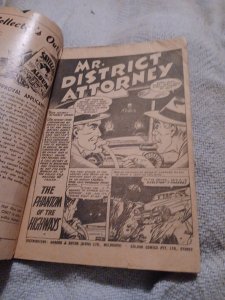FIVE-SCORE Comic Monthly #47 Meskin Art 1962 Australian Pulp Dc Big Town Reprint