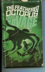 DOC SAVAGE-THE FEATHERED OCTOPUS-#48-ROBESON-G-JAMES BAMA COVER G 