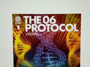 The 06 Protocol # 1 NM Campbell Variant Cover 2022 Aftershock Comic Book 7 J401