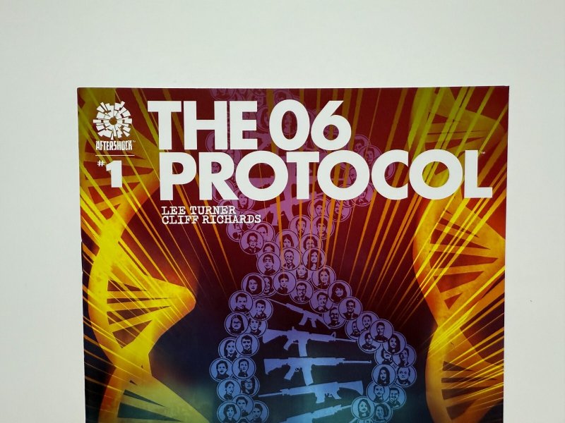 The 06 Protocol # 1 NM Campbell Variant Cover 2022 Aftershock Comic Book 7 J401