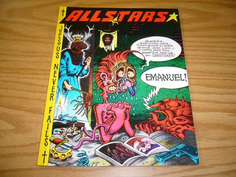 All-Stars #2 VF (1st print) steve ditko  gilbert shelton  greg irons underground 