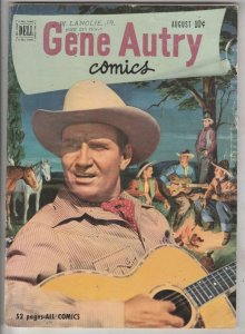 Gene Autry Comics #54 (Aug-51) GD Affordable-Grade Gene Autry