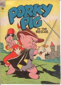 PORKY PIG (1942-1962 DELL) F.C. 191 (1949) VG- 1948 COMICS BOOK