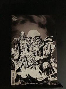 Batman VS. Ra’s Al Ghul #1 Black and White Variant