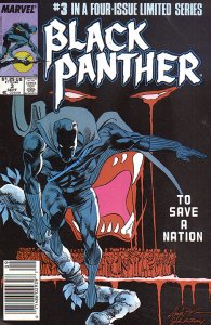 BLACK PANTHER (1988 Series)  (MARVEL) #3 NEWSSTAND Very Fine Comics Book