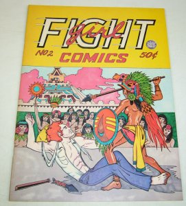 Girl Fight Comics #2 VF (1st) print - trina robbins - print mint underground