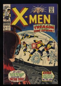 X-Men #37 FN/VF 7.0 1st Mutant Master! Marvel Comics