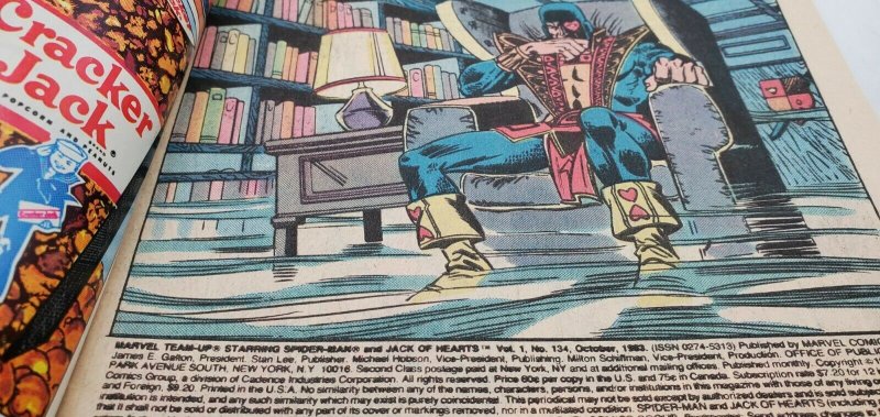 MARVEL TEAM-UP #134 (1972 Series) (MARVEL) NEWSSTAND Edition VF/NM