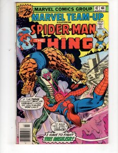 MARVEL TEAM-UP #47 F/VF THING Appearance