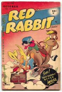 Red Rabbit #17 1950- Golden Age Funny Animals FN