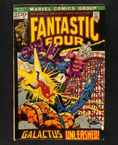 Fantastic Four #122 Silver Surfer Galactus!
