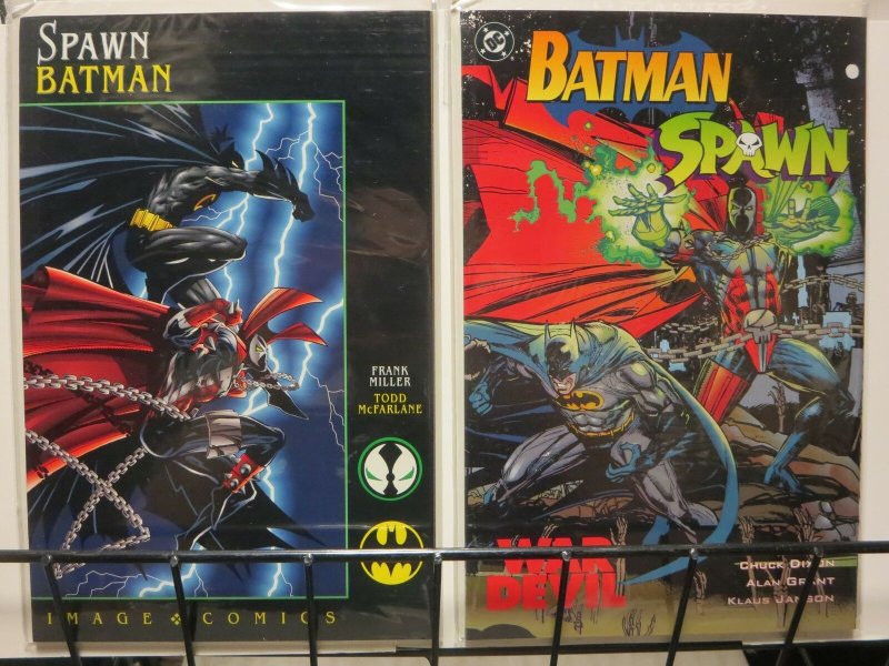 BATMAN SPAWN set of both DC / IMAGE XOVERS!