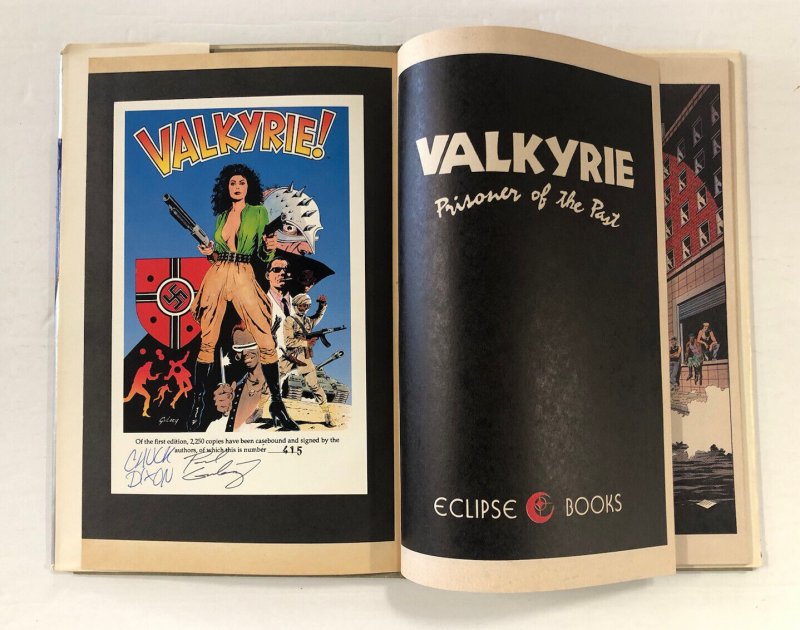 *Valkyrie Prisoners of the Past signed hardcover | #415/2250