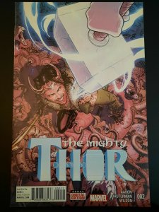 THE MIGHTY THOR #2 VF/NM (Marvel 2016) Jane Foster Loki Malekith Jason Aaron 