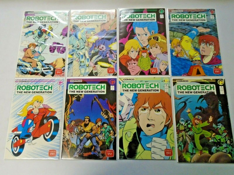Robotech The New Generation Comic Lot Near Set #1-25 23 Diff Avg 8.0 VF (1985)