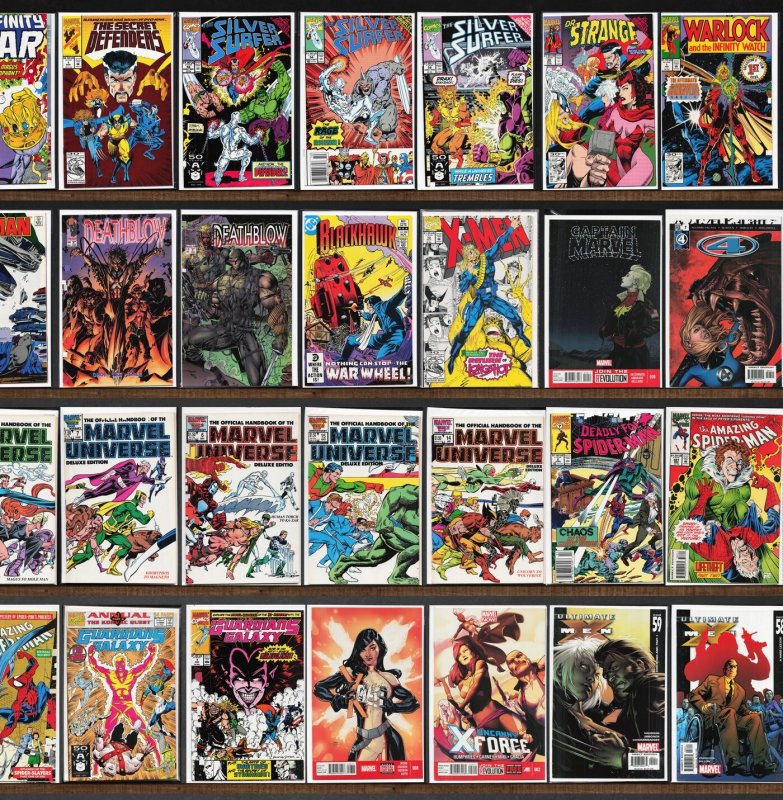 Huge Lot 140+ Comics with X-Men, Iron Man, The New Mutants, Thor & More!