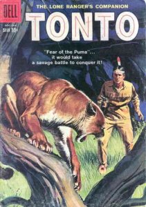 Lone Ranger's Companion Tonto, The #33 VG ; Dell | low grade comic November 1958