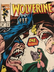 Wolverine #62 : Marvel 10/92 VF/NM; Newsstand Variant, Sabretooth