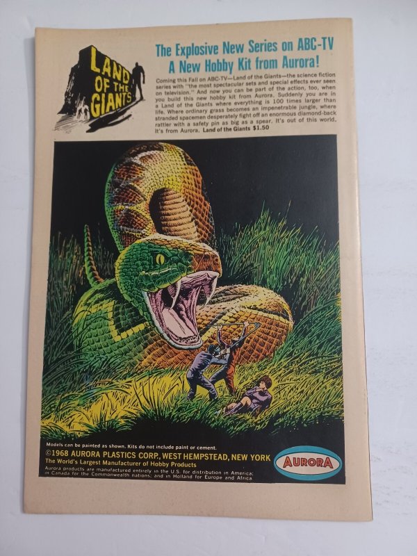 Hawk and Dove #2 - Steve Ditko Cover - 1968 - VF