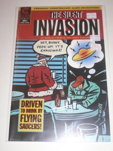 Silent Invasion V2 #6 Cherkas NM Caliber Comic Dec 1996