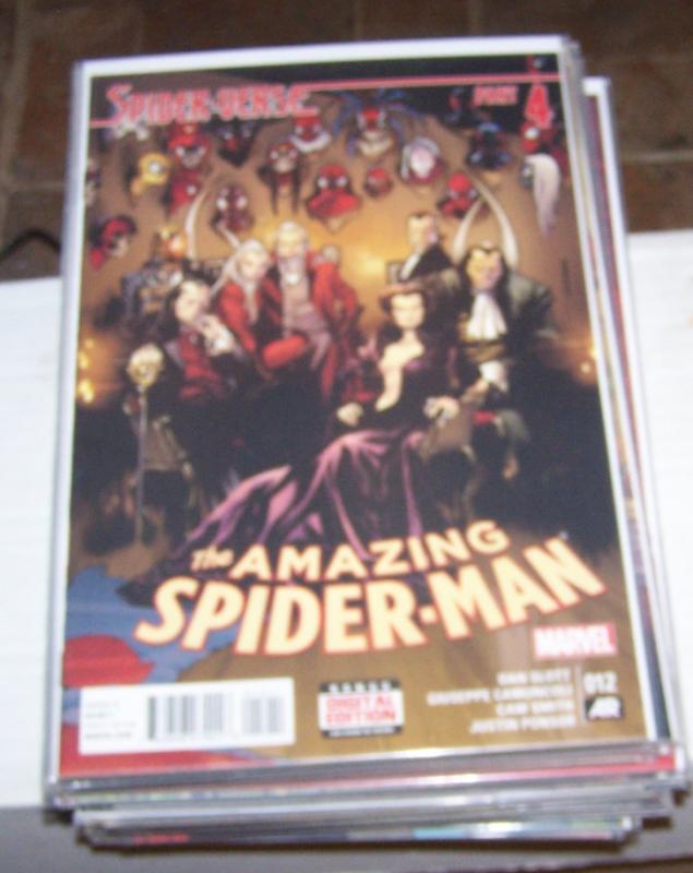 Amazing Spider-Man #  12 ( 2015, Marvel)  spider-verse pt 4 superior+ spider-ham