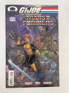 GI Joe Vs The Transformers # 5 NM Cover B Image Comic Book Variant 1st Pr 1 J248